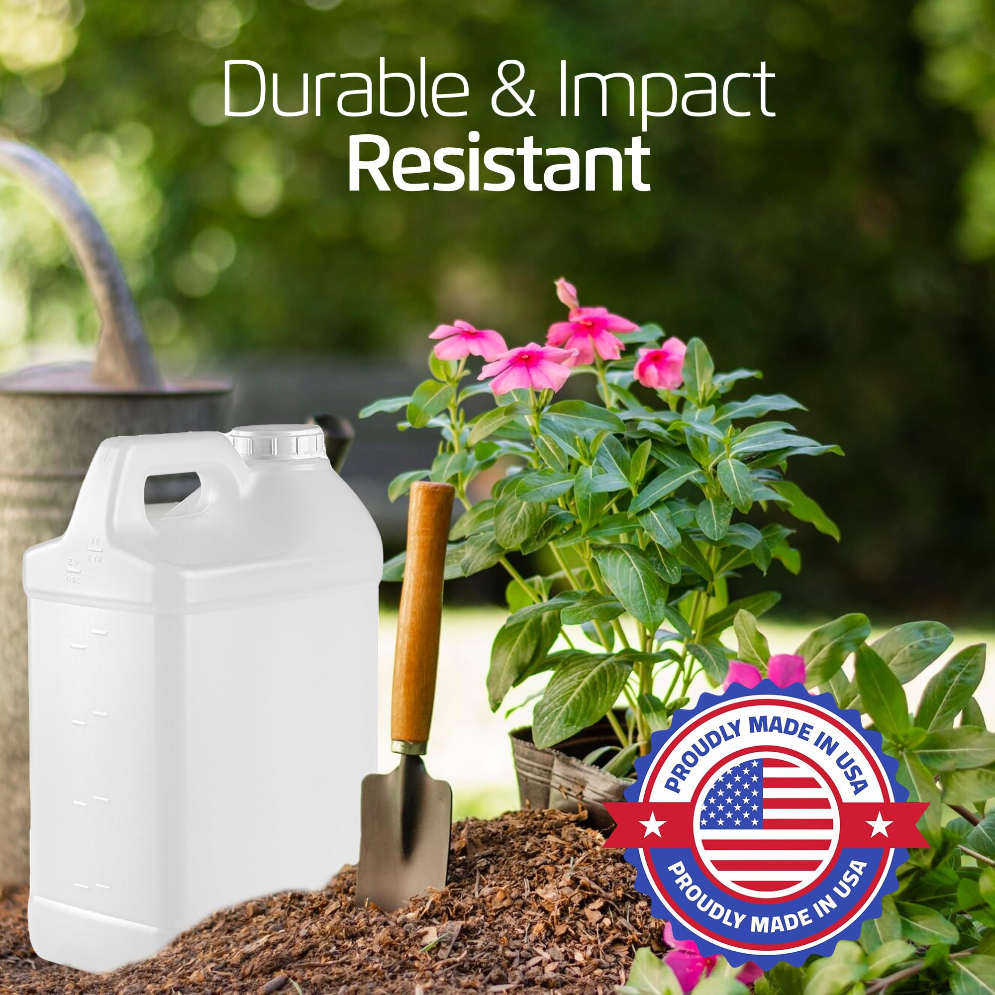 Kitchentoolz 2.5 gallon jug is easy to lift and pour