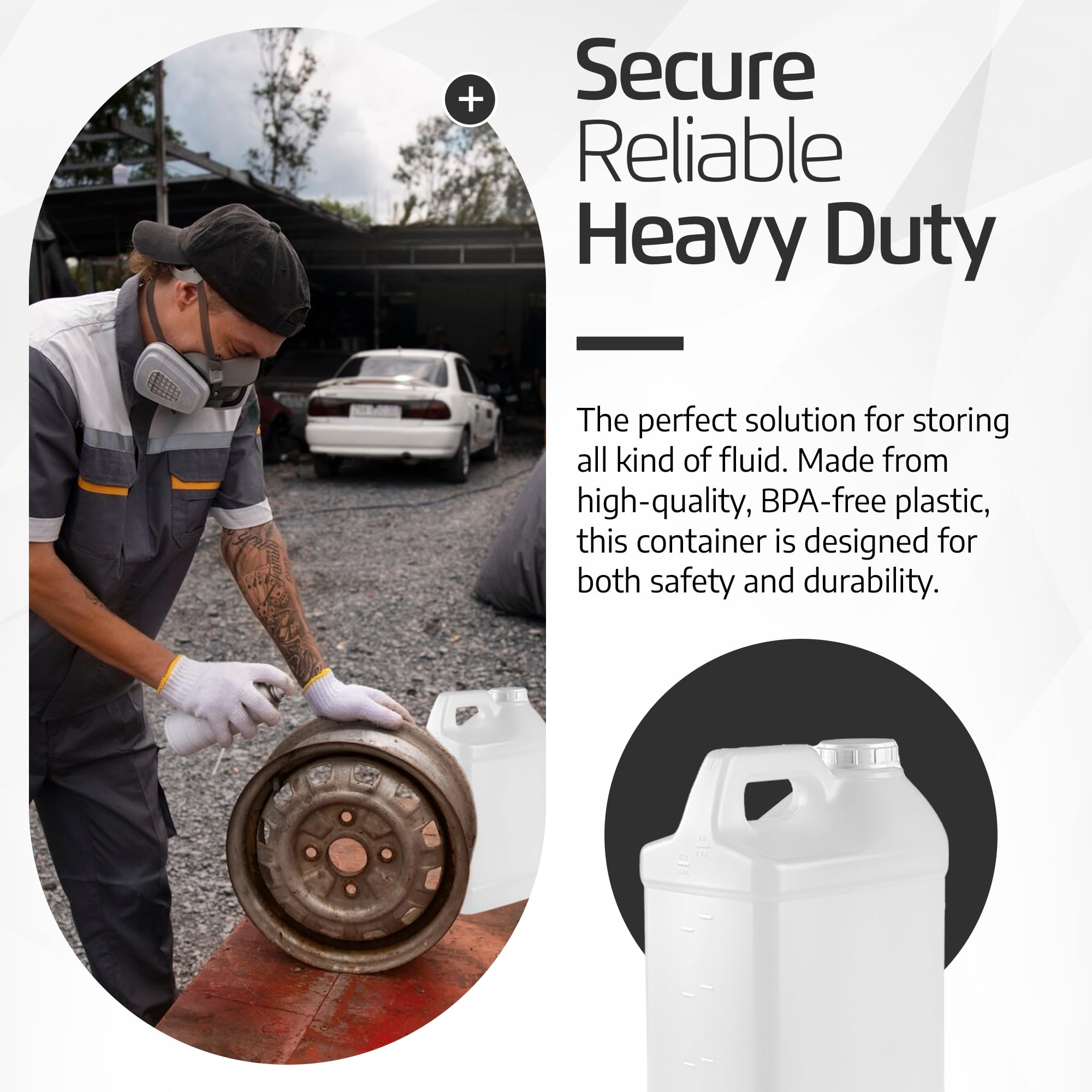 Kitchentoolz water storage jug ideal for camping and travel