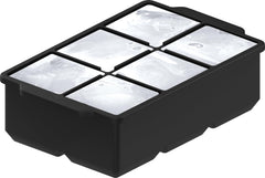 KitchFort stackable tray with lid keeps ice clean and freezer odors contained.