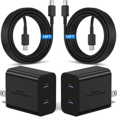 Kitminun 45W dual-port charger delivering fast power for compatible devices.