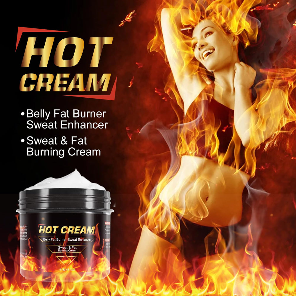 Kitnoblis hot sweat cream abs firming: elevates core warmth for abdominal routines