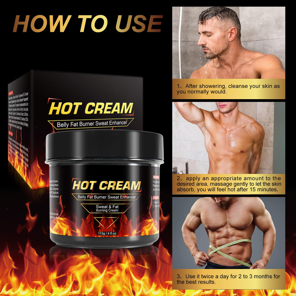 Kitnoblis hot sweat cream arms buttocks: supports shaping in common trouble areas during workouts