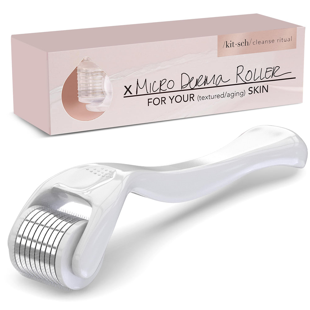 Kitsch Derma Roller with 540 microneedles for at-home exfoliation