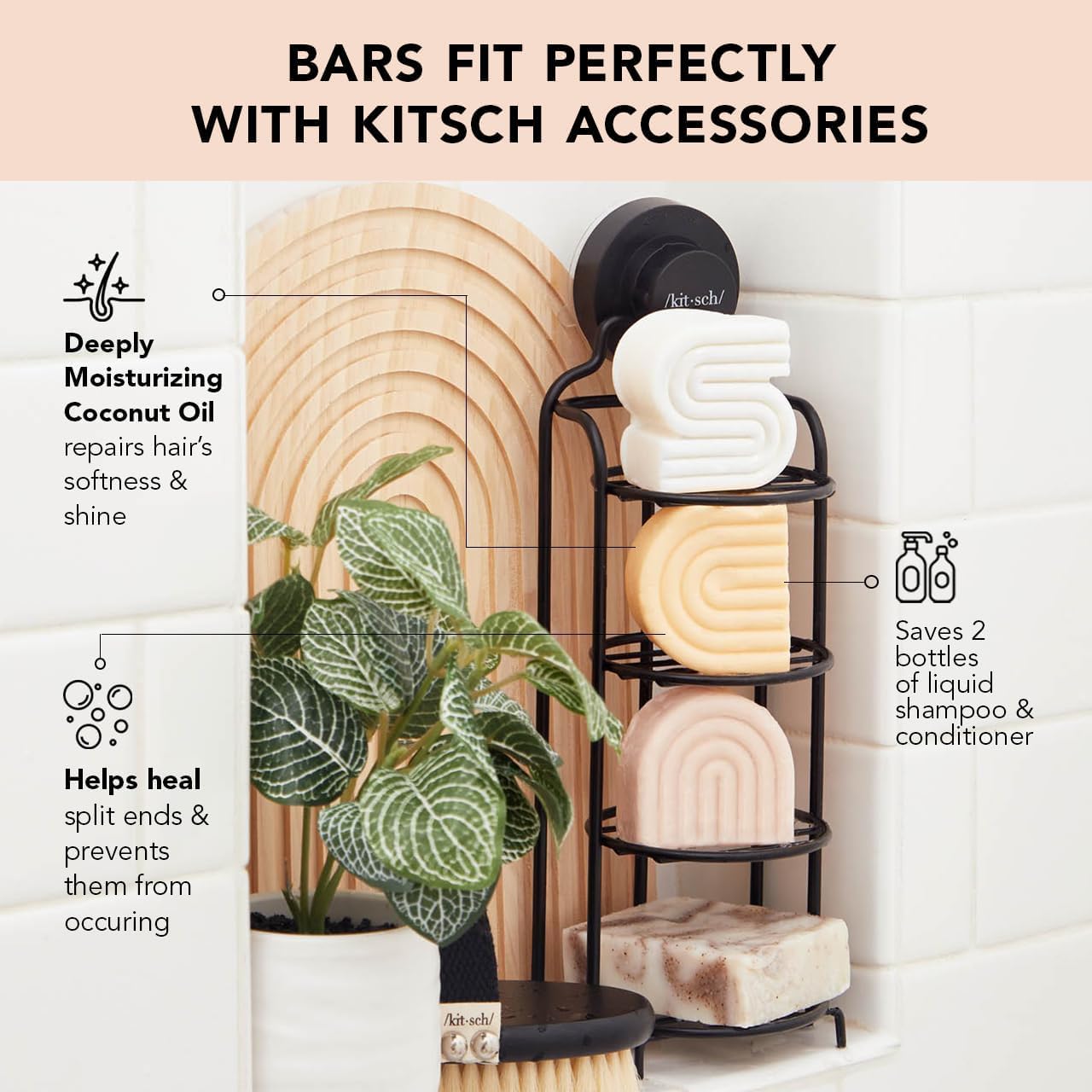 The set balances scalp and hair with clarifying and conditioning action.