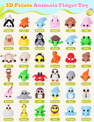 KittyCode mini animals articulated figure joints for poseable, calming desk companions.