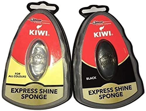 Kiwi Express Shoe Shine Sponge mess free application in any bag