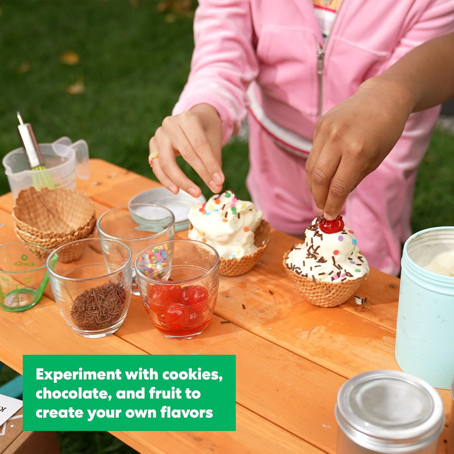 KiwiCo science of cooking kit measuring tools help kids understand ingredients