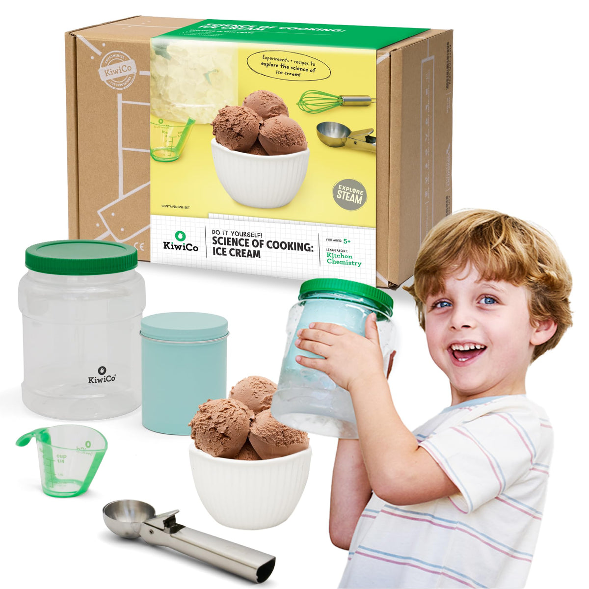 KiwiCo Science of Cooking kit box for hands-on kitchen science fun at home