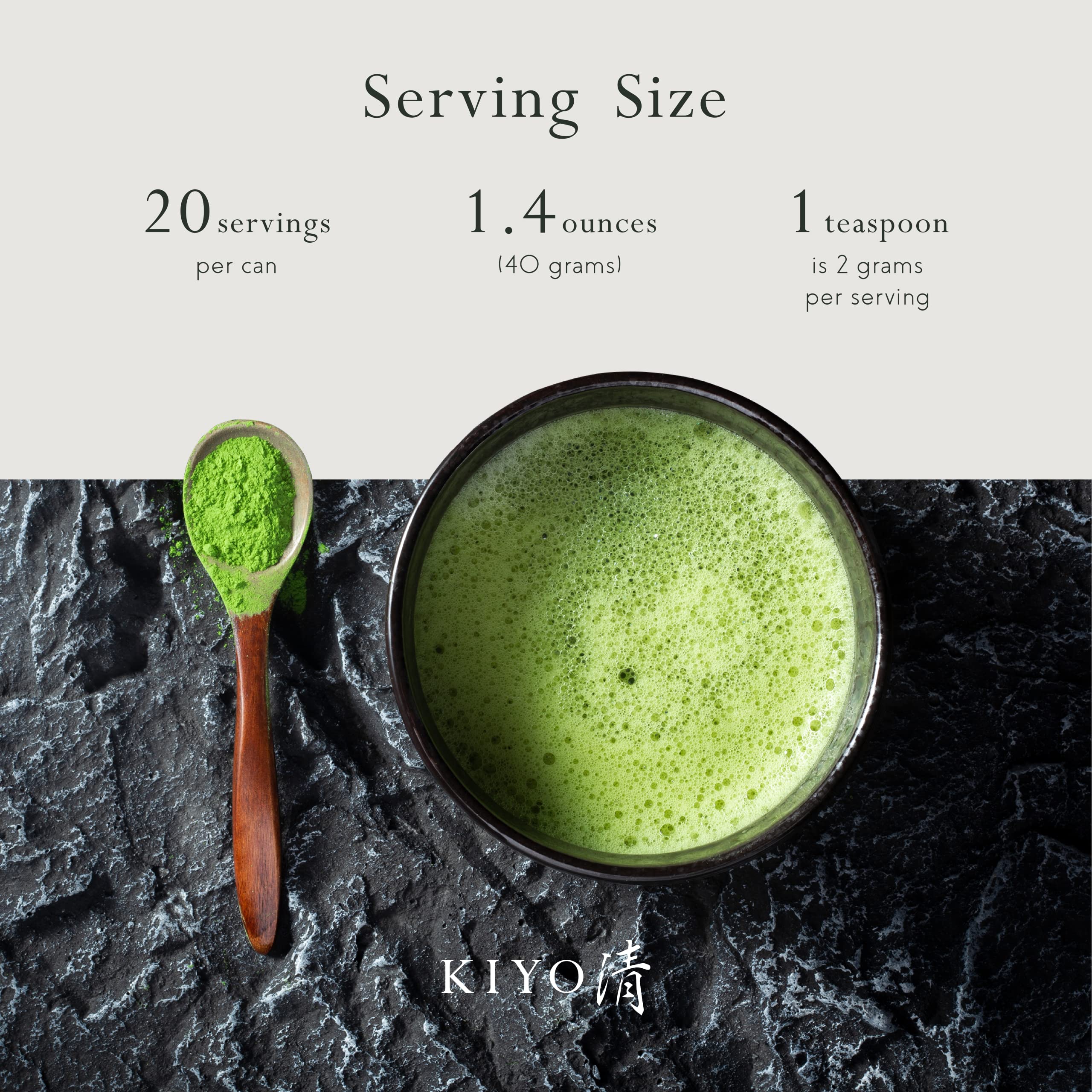 Kiyo Matcha Classic Hatsumukashi bright green leaves signaling premium Uji harvest.