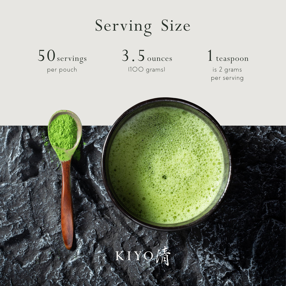 Kiyo Matcha Uji ceremonial cup image highlighting refined flavor potential