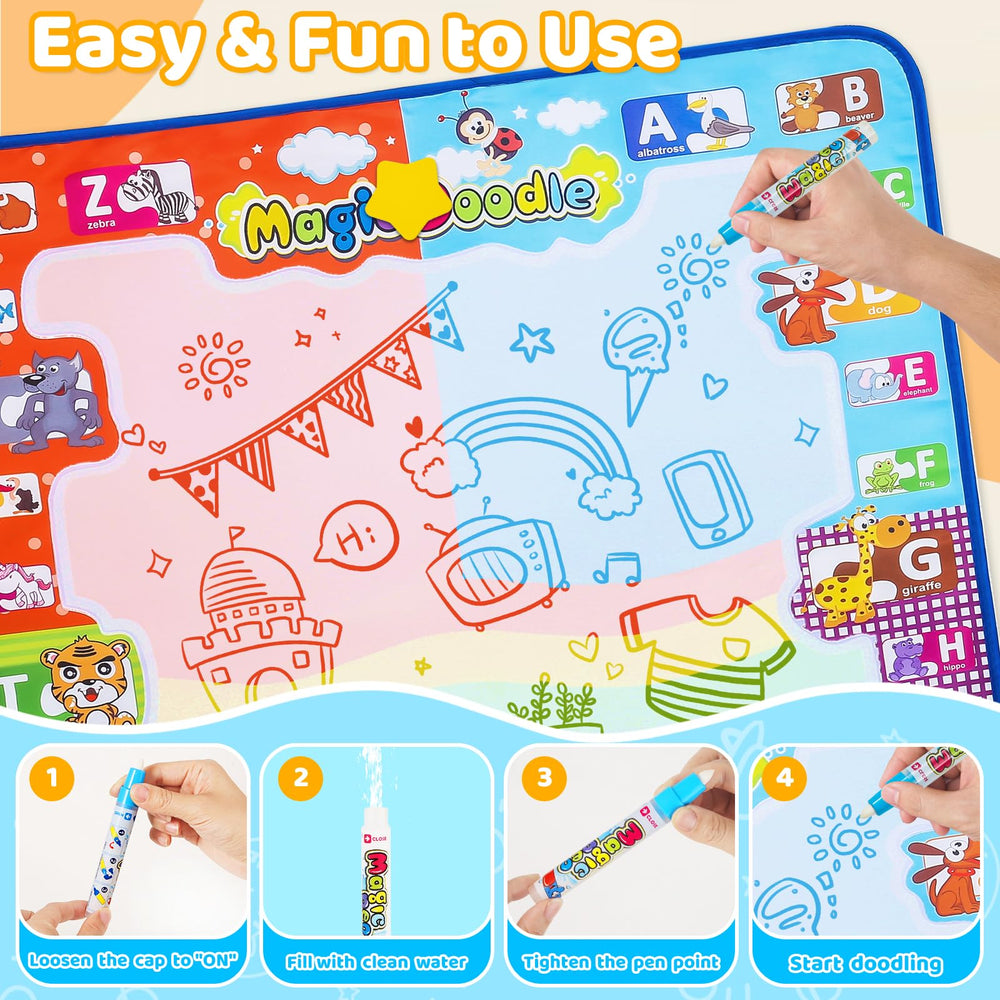 KIZZYEA foldable portable mat for travel and outdoor fun