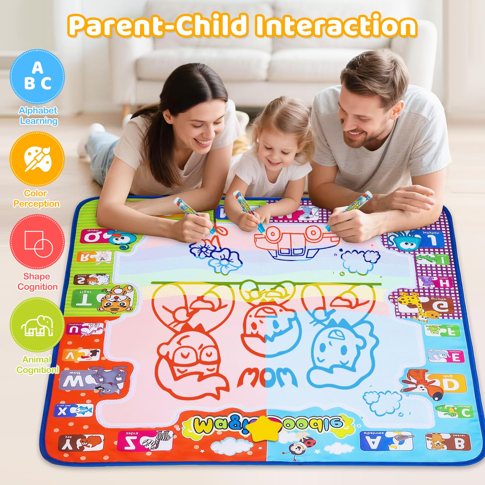 KIZZYEA safe non-toxic materials ensure mess-free playtime
