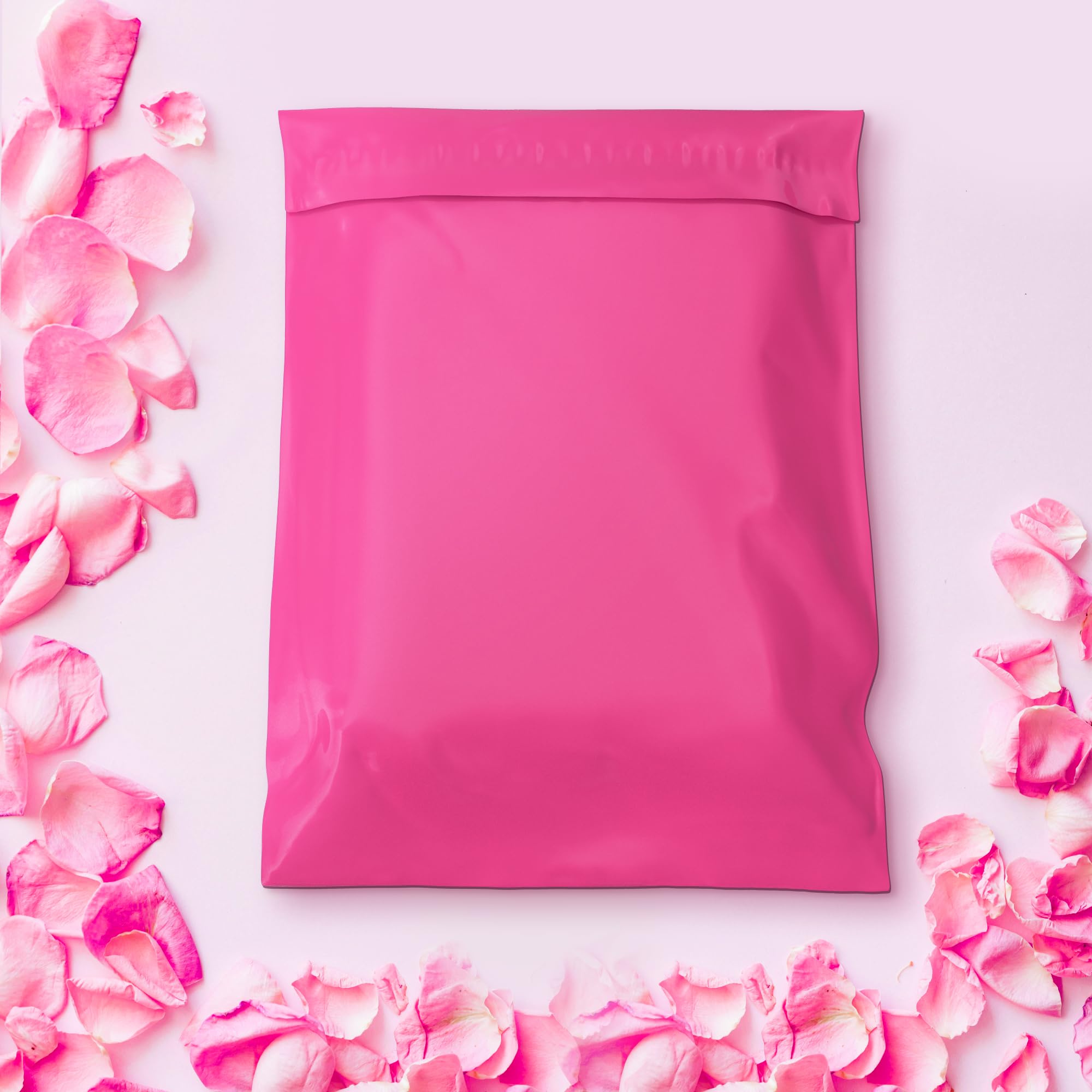 KKBESTPACK pink mailer water-resistant surface protects contents during transit