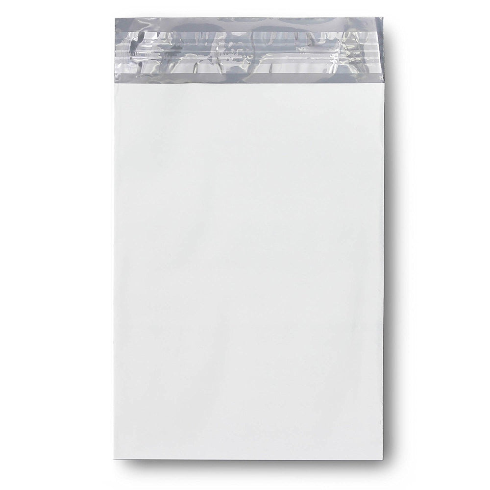 KKBESTPACK poly mailer 7.5x10.5 with white exterior and silver interior for privacy