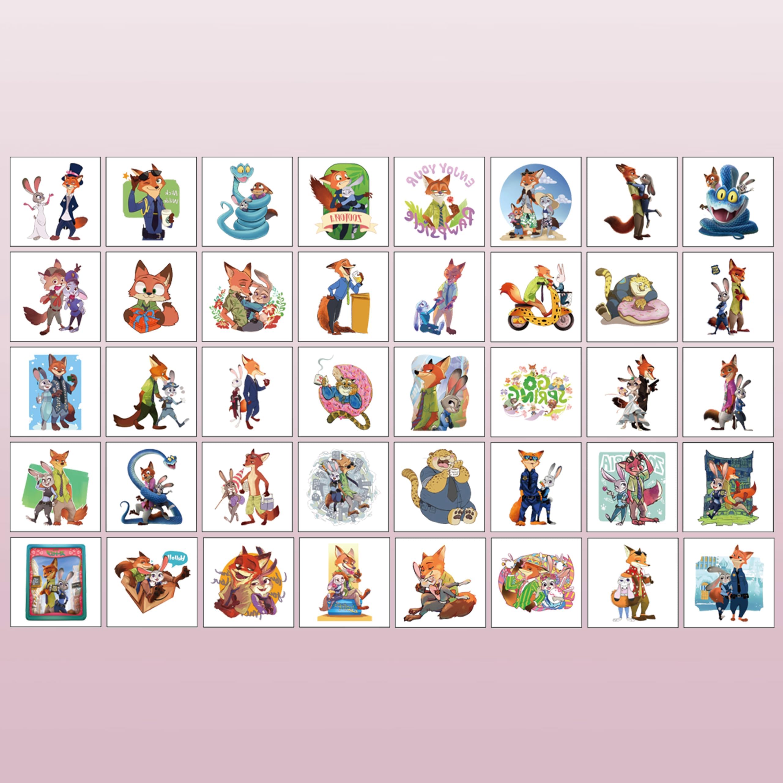 Removable KKOND tattoos, kid-safe and mess-free entertainment.