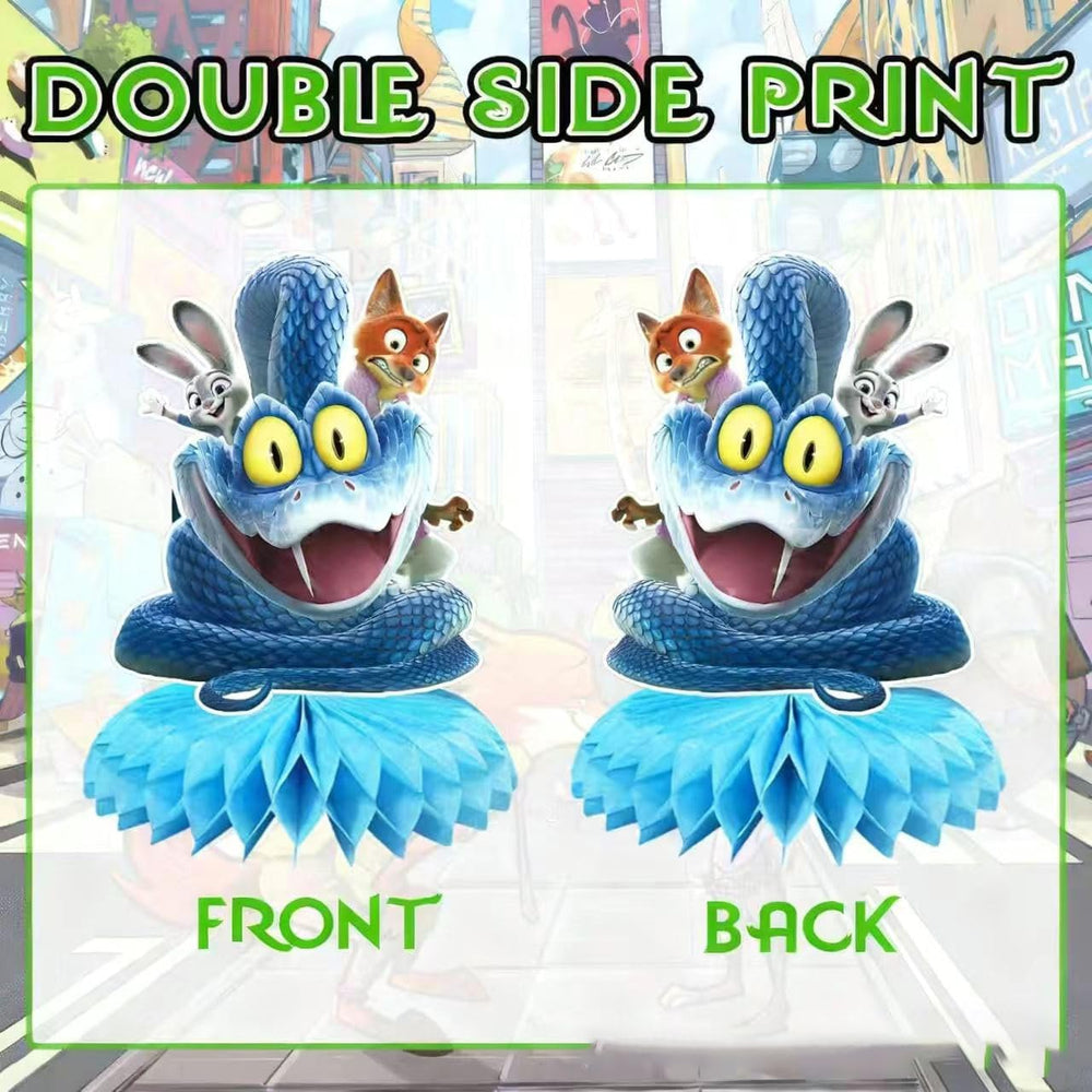 KKOND Zootopia2 double-sided table decoration highlights bold colors