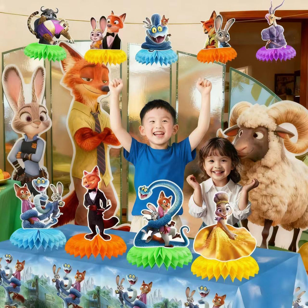 KKOND Zootopia2 party decor kit for easy setup