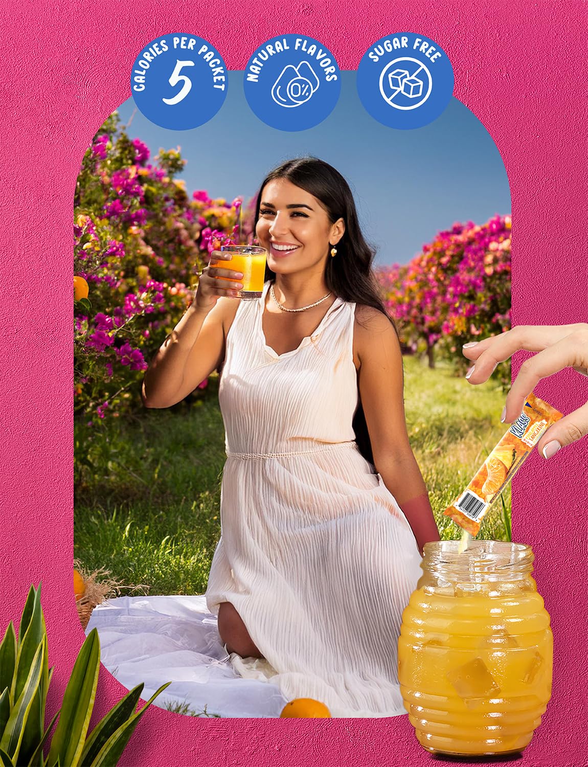 Klass Aguas Frescas Cucumber Limeade flavor refreshing aroma and hydration hint.