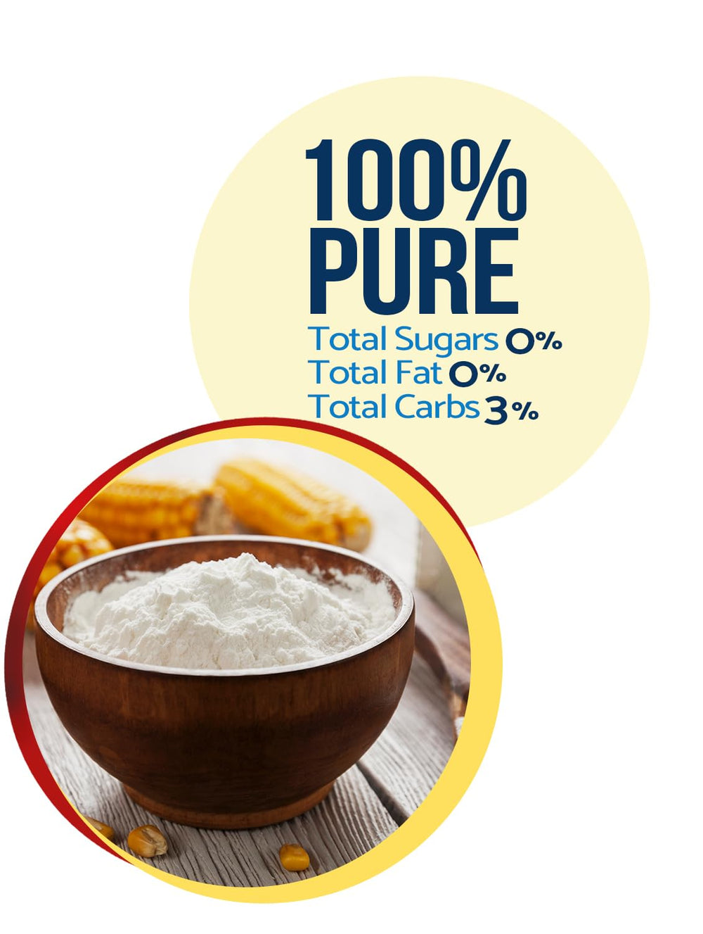 Klass corn starch for silky puddings with a smooth texture