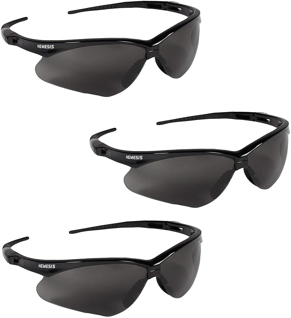 KLEENGUARD Nemesis safety glasses, side view for all-day comfort and glare reduction