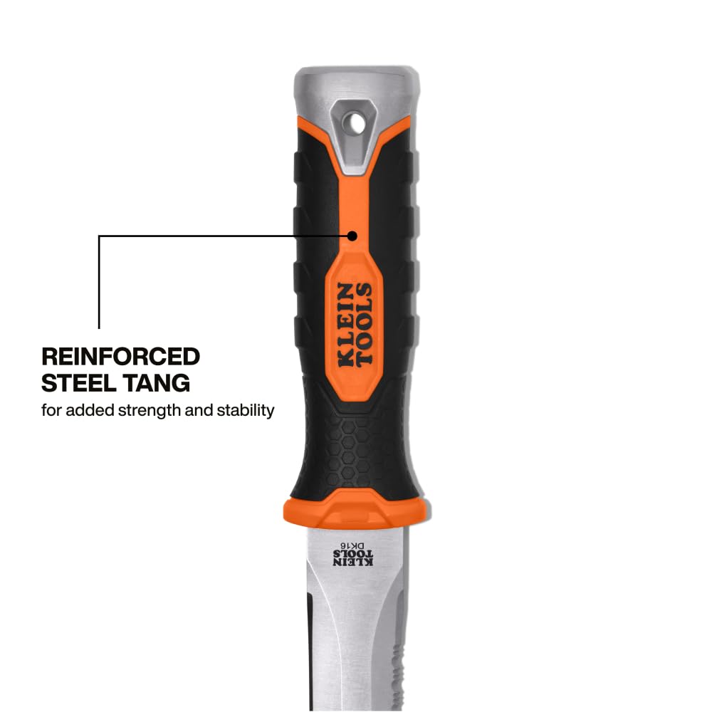 Klein Tools DK16 impact-resistant sheath protects the blade and speeds access