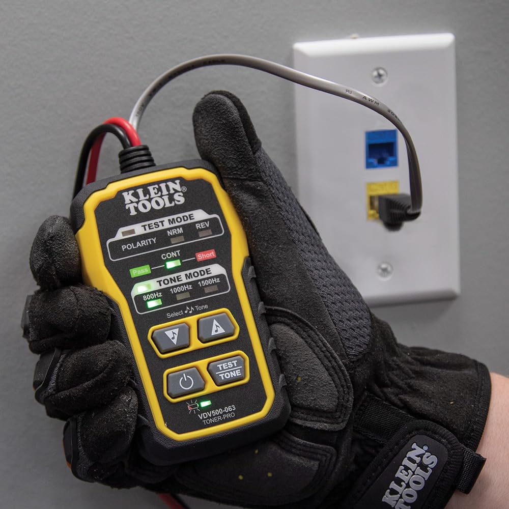Klein Tools VDV500-820 five-tone cadences enable long-range tracing