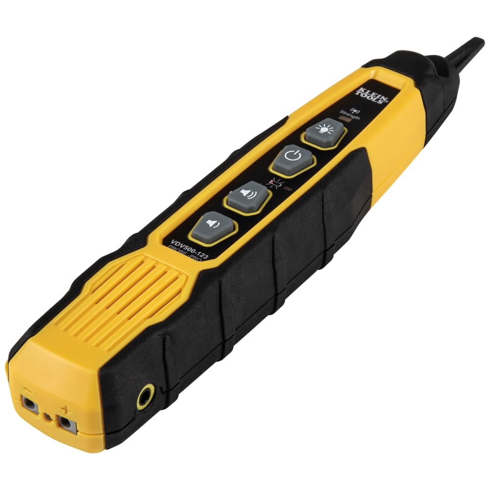 Klein Tools VDV500-820 headphone jack for clearer tone in noisy environments