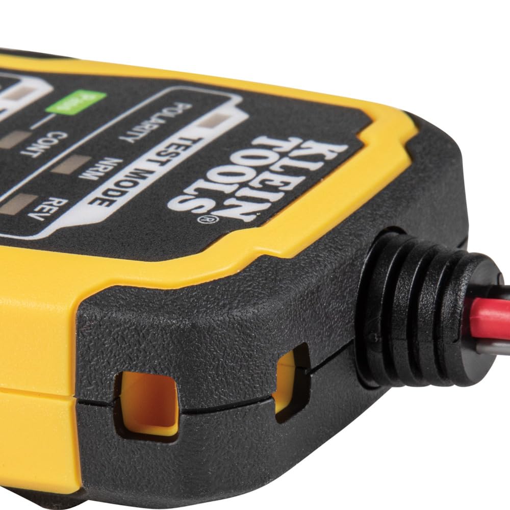 Klein Tools VDV500-820 LED indicators simplify continuity and polarity testing