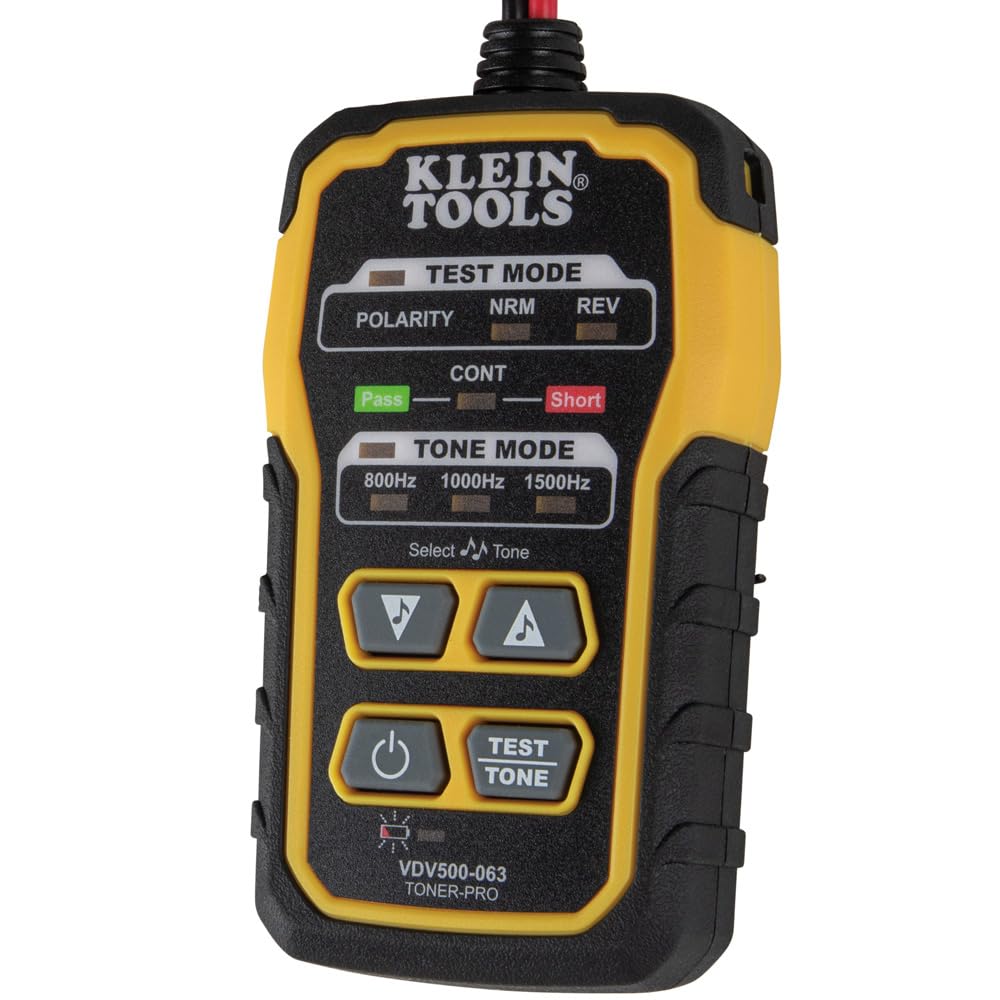 Klein Tools VDV500-820 replaceable non-metallic tip for durability and precision