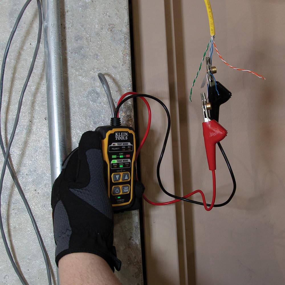 Klein Tools VDV500-820 RJ11 and RJ45 connectors for quick toning of lines