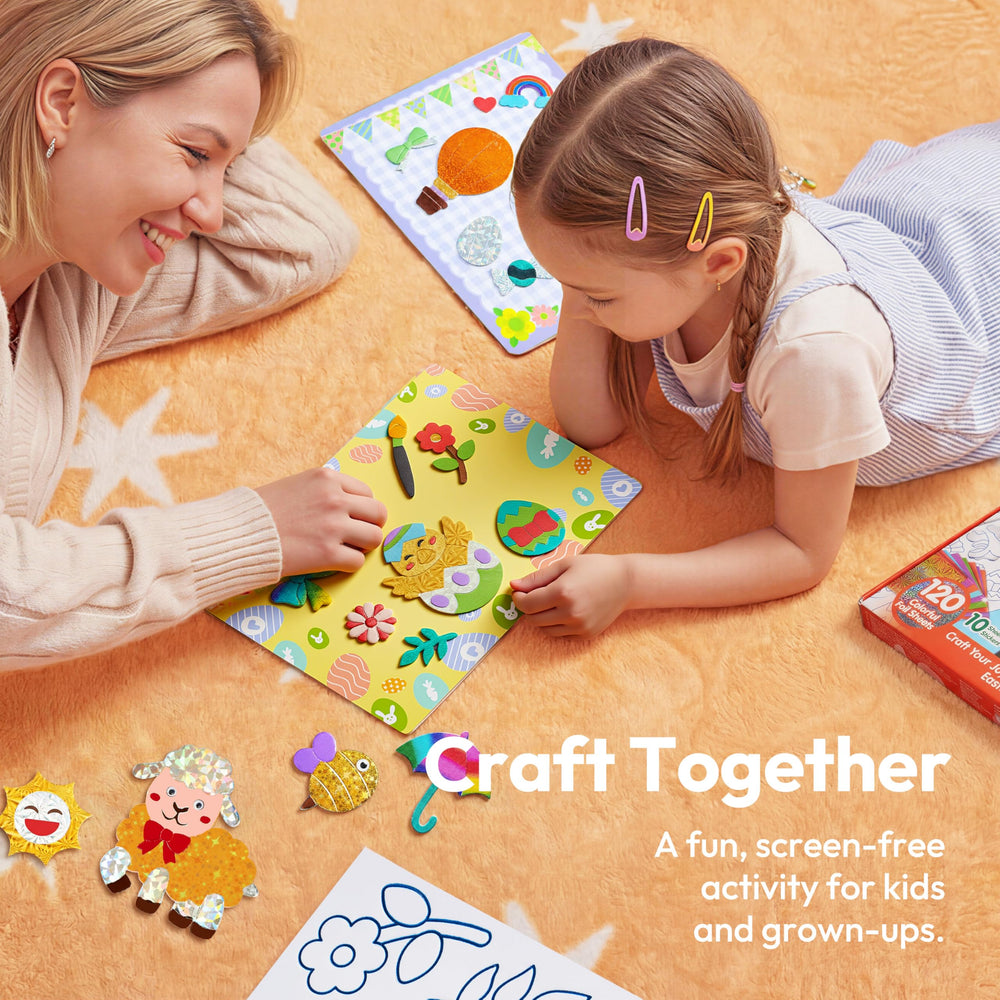 Klever Kits picture canvases set for Easter crafts
