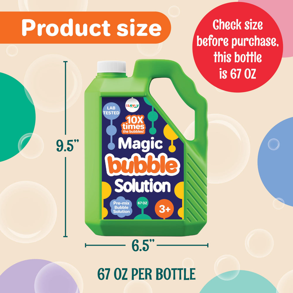 Event-ready bulk bubbles from Klevly for a party setting