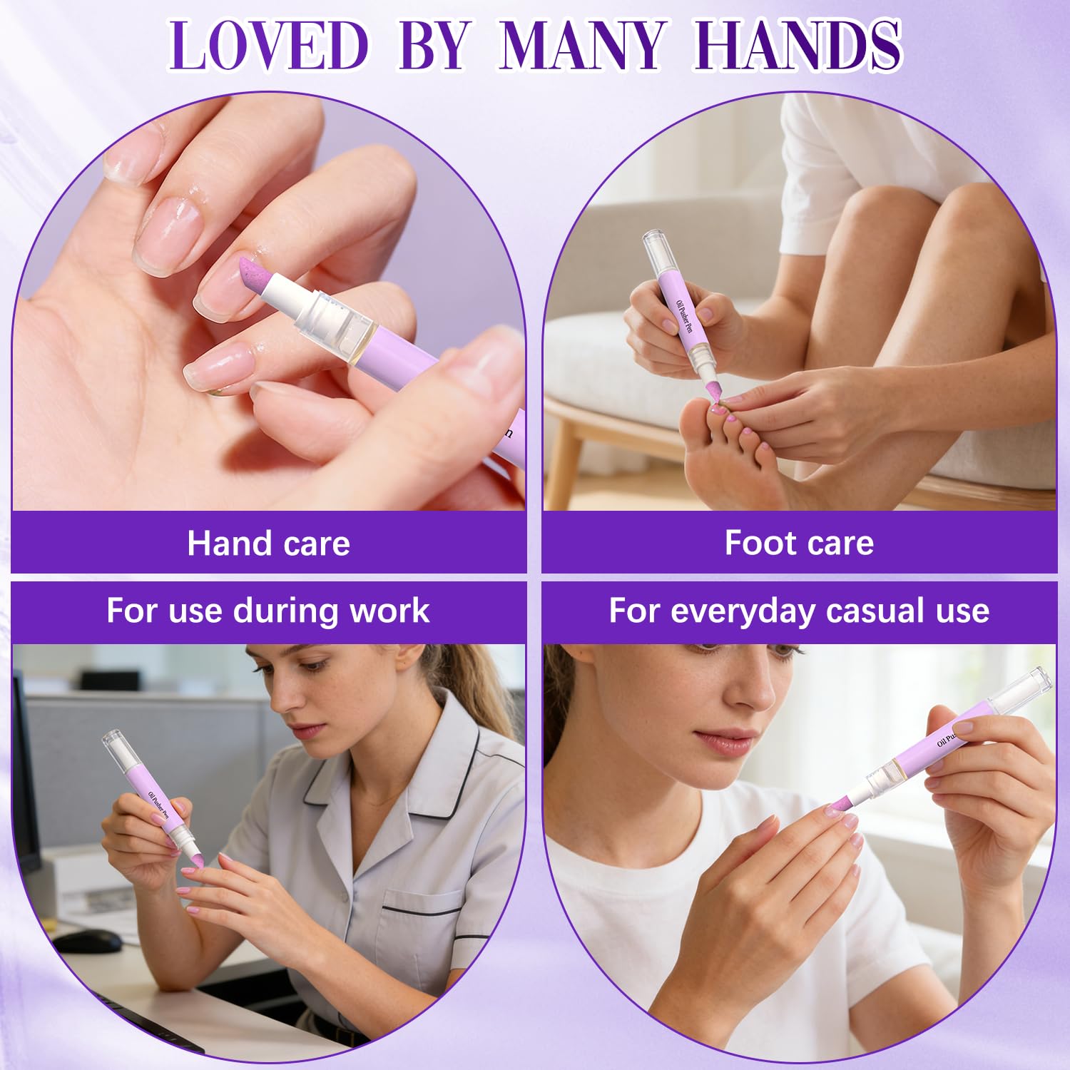 KLIFE Compact design enables portable nail care anywhere