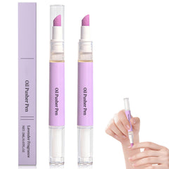 KLIFE Cuticle Pusher Pen with ceramic tip for nourishing cuticles