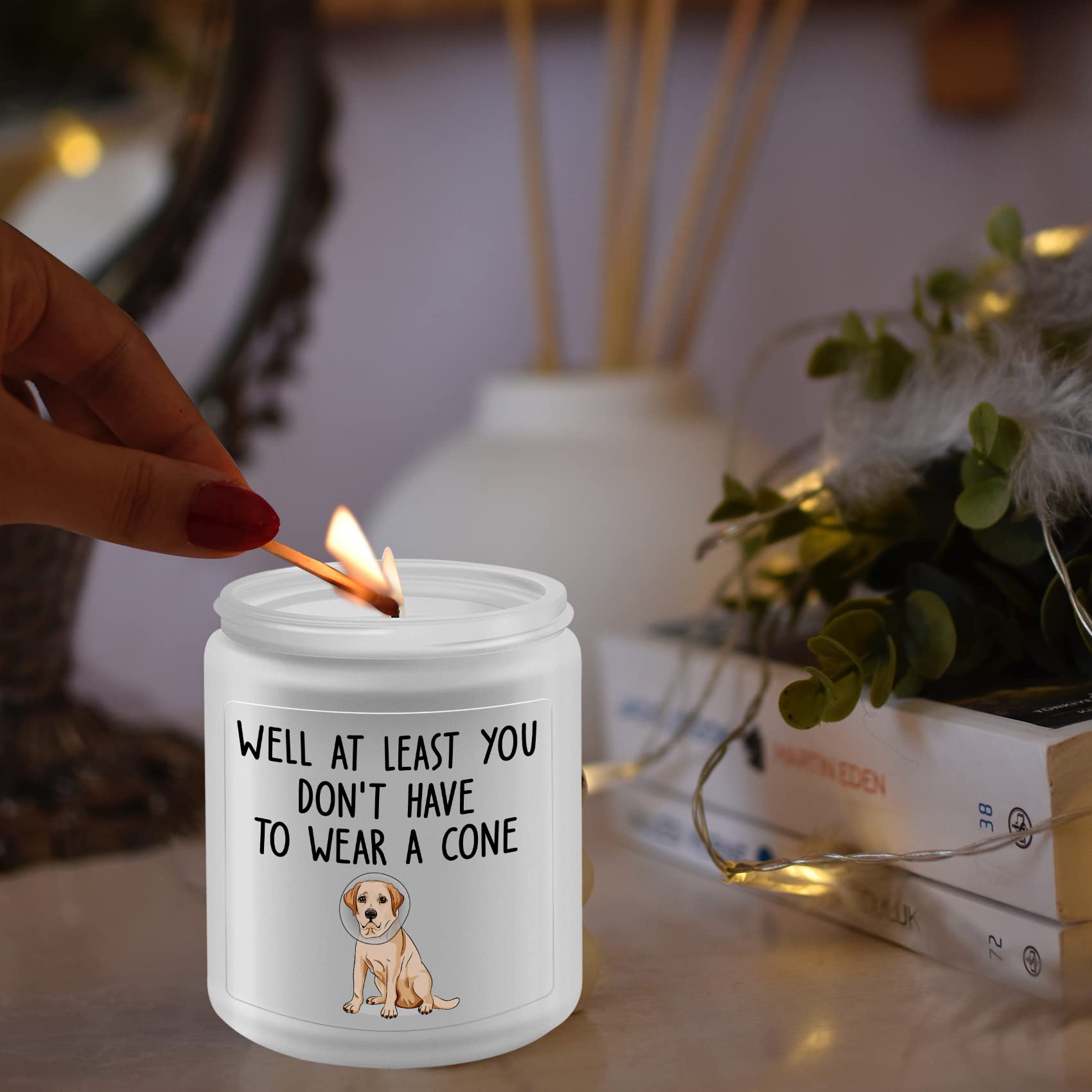 KLL reusable glass jar candle is easy to clean and reuse.