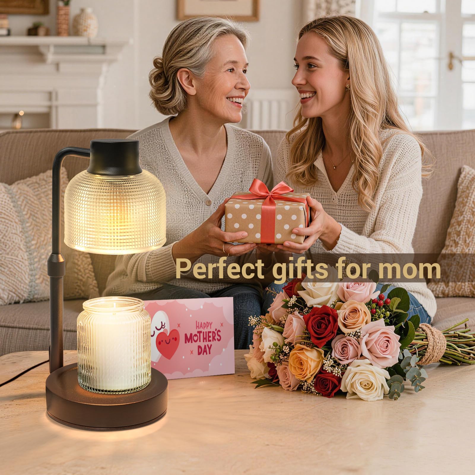 KLL Wax Melt Warmer ideal for cozy living room or office ambiance.