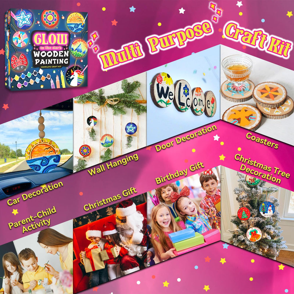 klmars Family-friendly activity kit encourages collaborative art sessions with glowing results