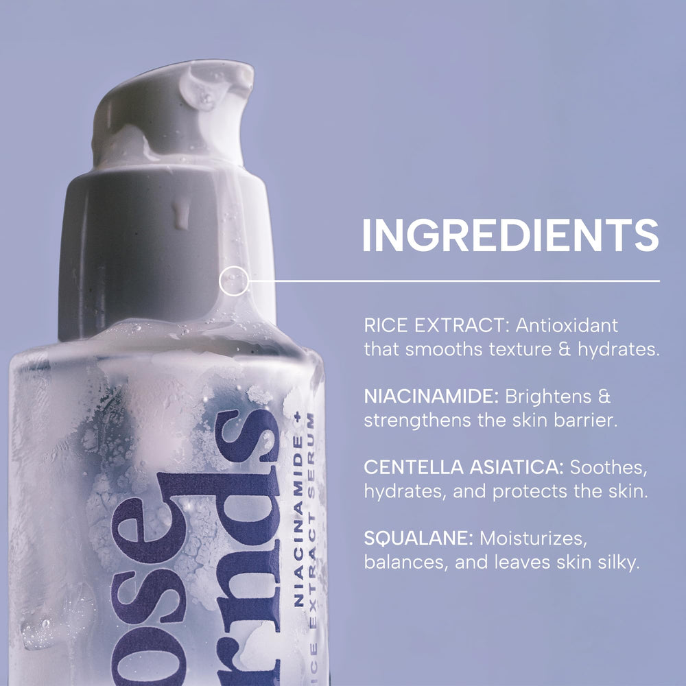 KLOSE FRNDS rice extract heritage nod connects tradition with skincare.