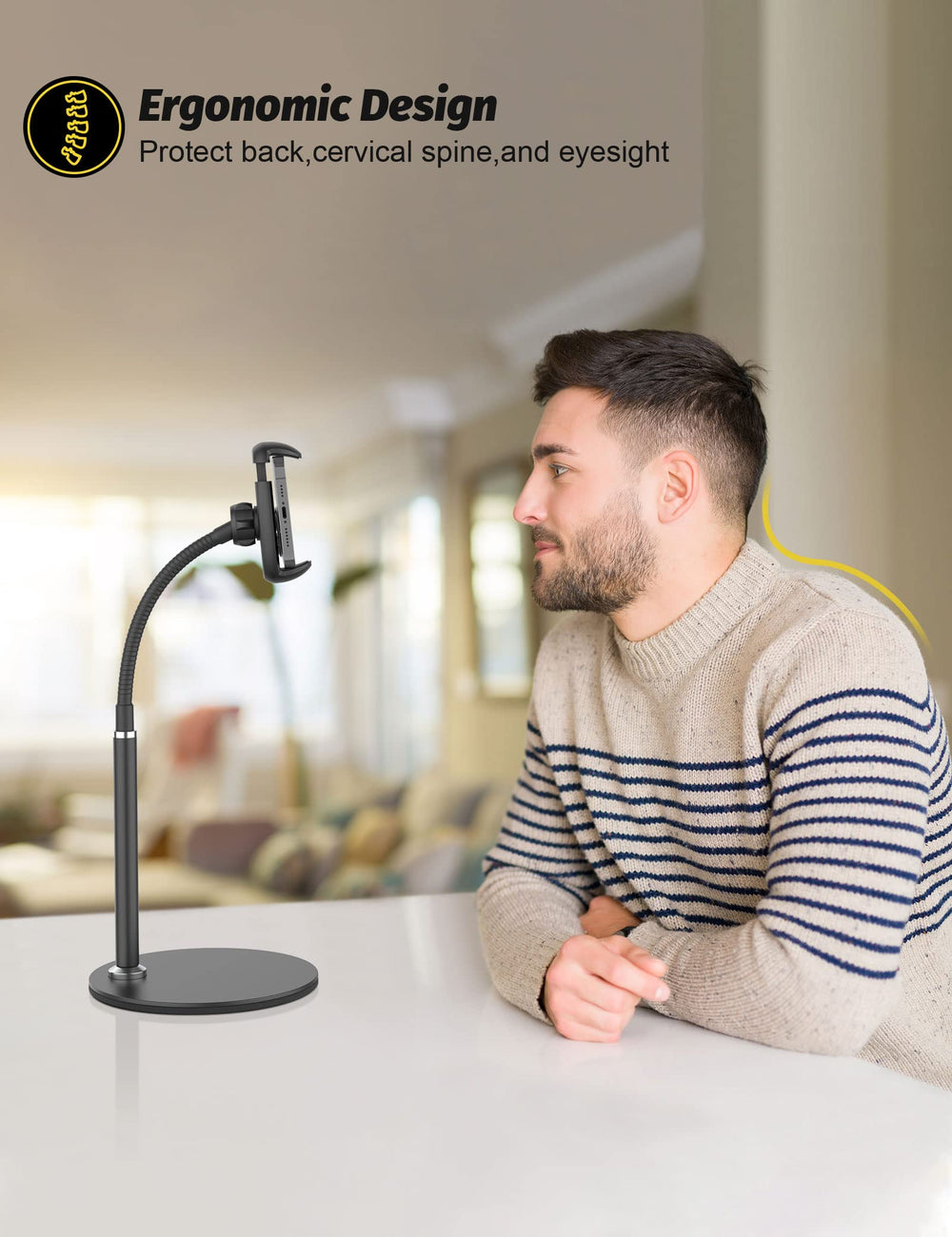 Klsniur aluminum construction delivering sturdy yet lightweight support.