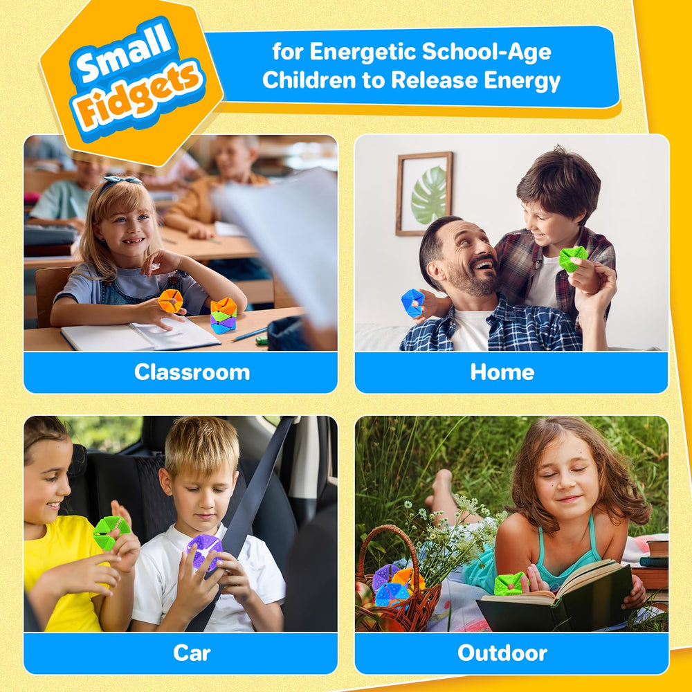 KLT Bright Colors Flip Cube engages kids while improving finger dexterity