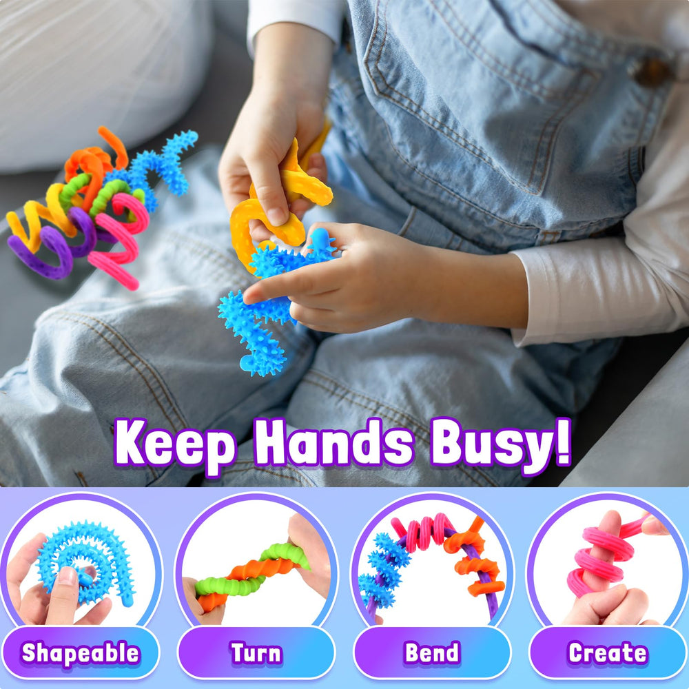KLT sensory fidget stick provides quiet stress relief at home.