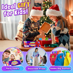 KLT safe, rounded-edge fidget sticks for worry-free play.