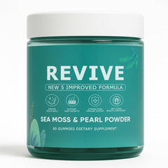 KLUNIZ Revive Hair Gummies bottle front view, convenient daily hair health option