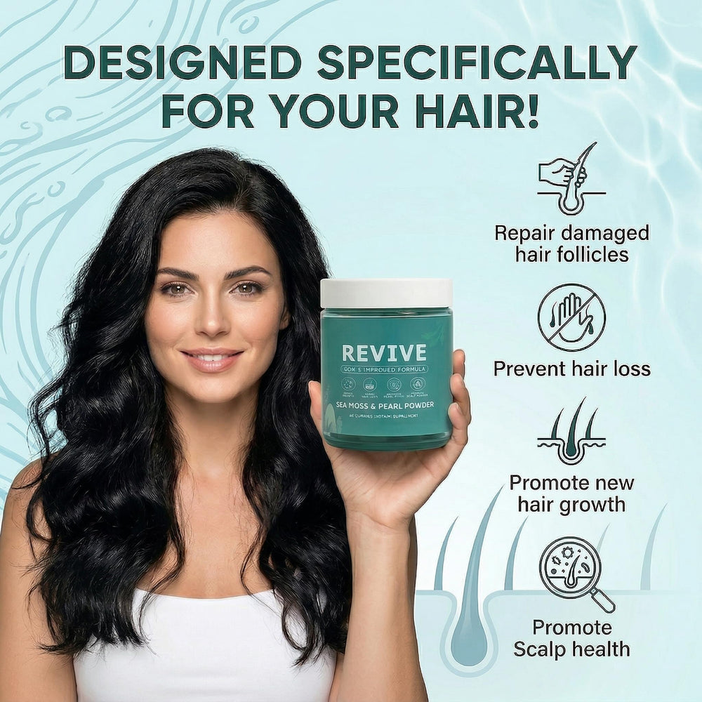 KLUNIZ Revive Hair Gummies close-up, soft fruit-flavored capsules for nourishing hair