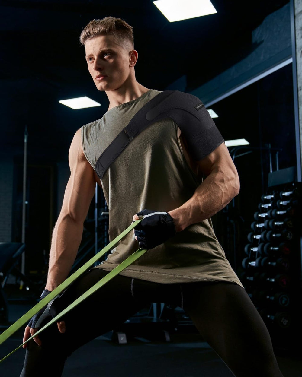 Ice pack-ready Komoko sleeve offers optional cooling for comfort