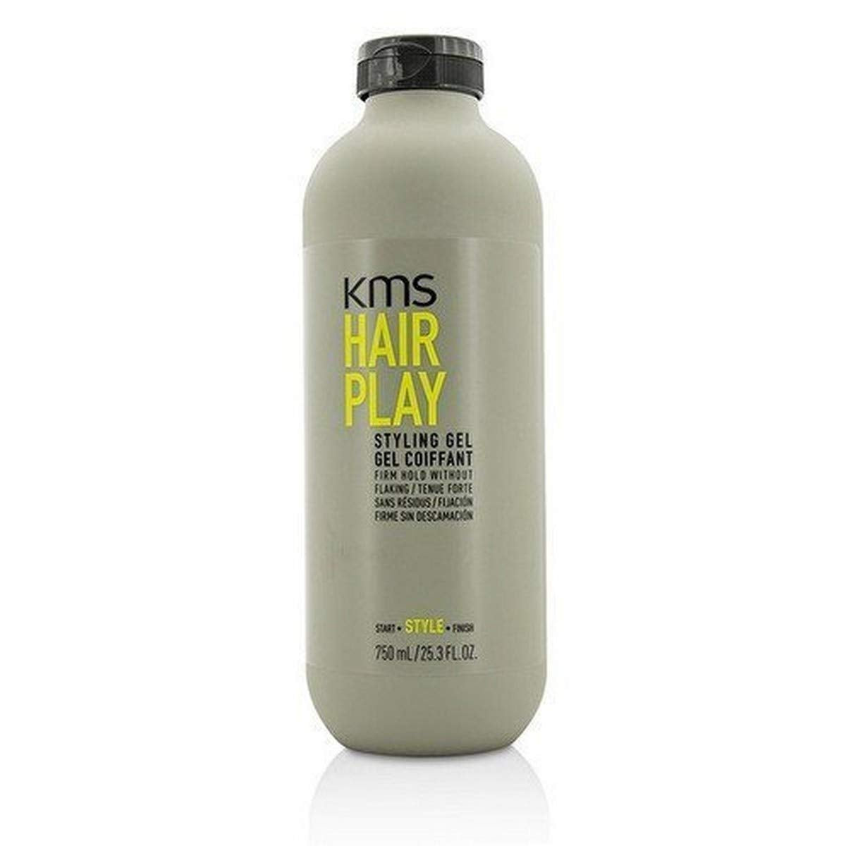 KMS HairPlay Styling Gel delivers glossy shine with long-lasting hold for sleek styles.
