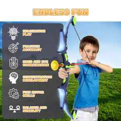 Kmuxilal archery bow with comfortable grip designed for young hands.