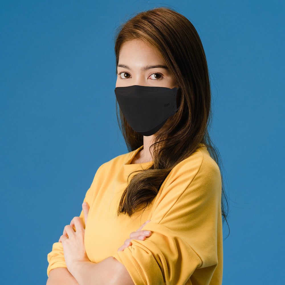 KN FLAX mask with nose-bridge design for secure fit