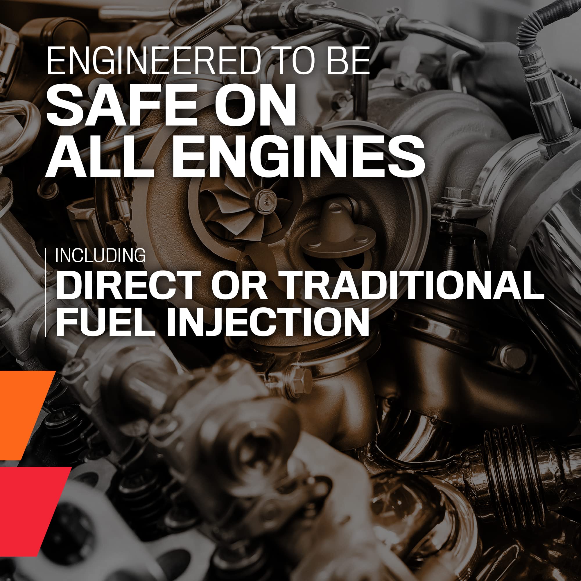 K&N Performance+ cap and nozzle for controlled dispensing during a full-tank treatment.