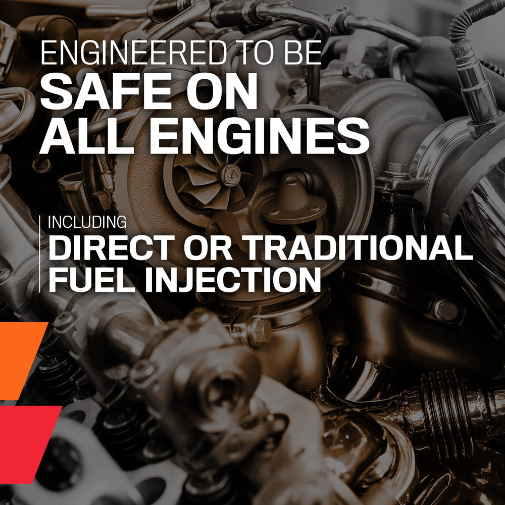 K&N Performance+ cap and nozzle for controlled dispensing during a full-tank treatment.